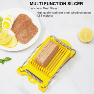 10-Wire Slicer for Cheese, Eggs, Sushi & Soft Foods