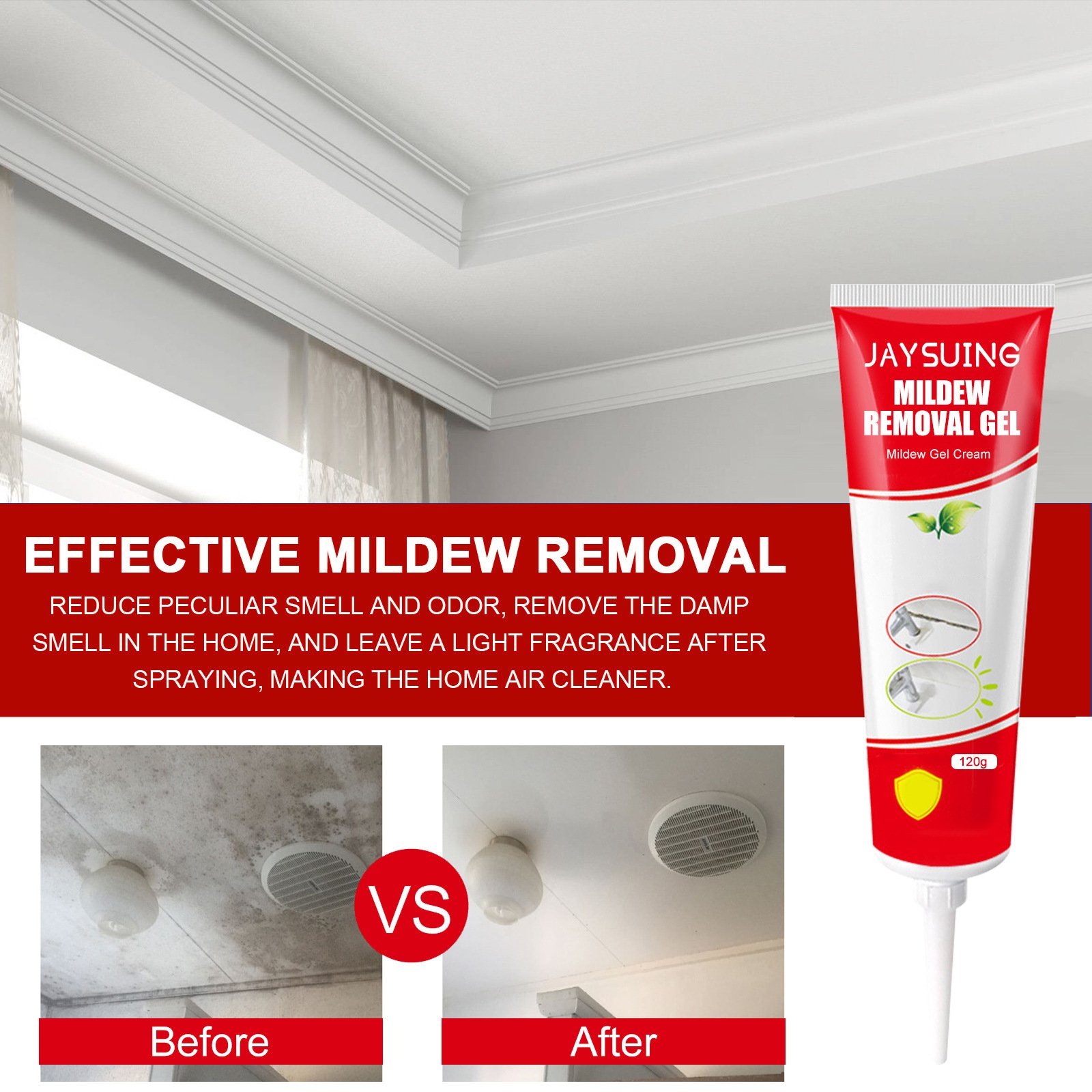 Bathroom Kitchen Ceiling Wall Cleaning Stain Mildew-proof Cleaner - Image 5