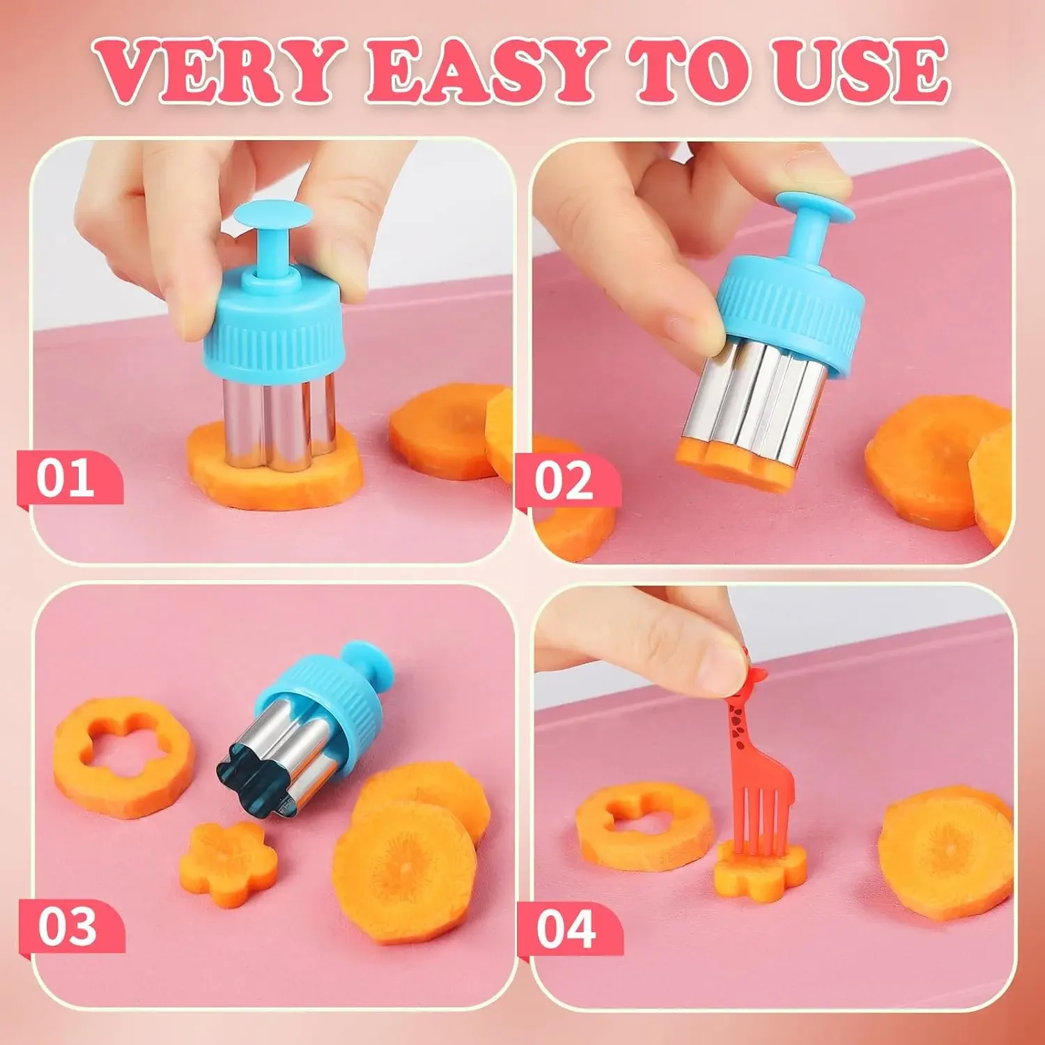 Fun Shape Fruit & Cookie Cutters - Image 6