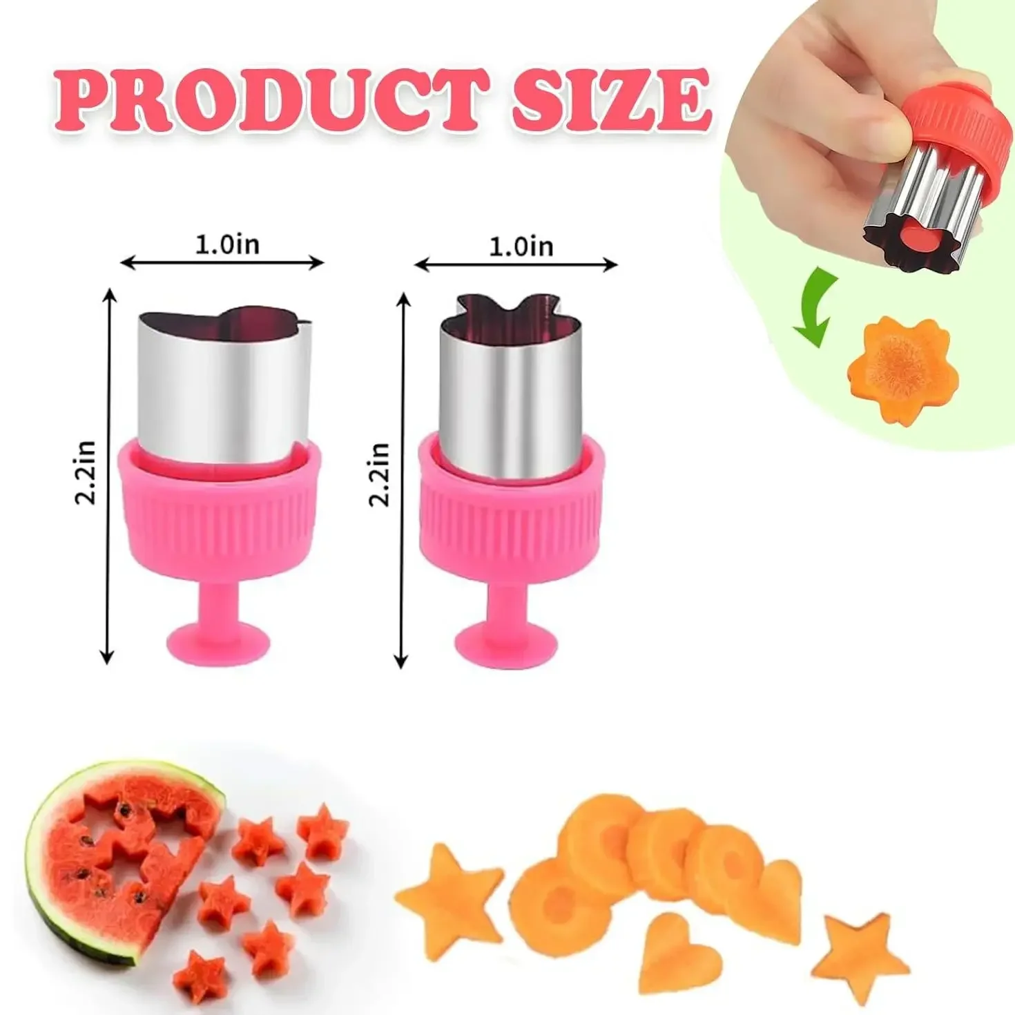Fun Shape Fruit & Cookie Cutters - Image 3