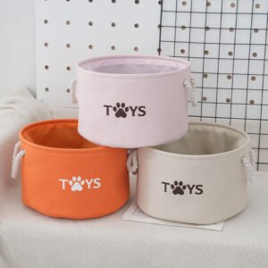 Cylinder Simple Storage Storage Basket Cartoon
