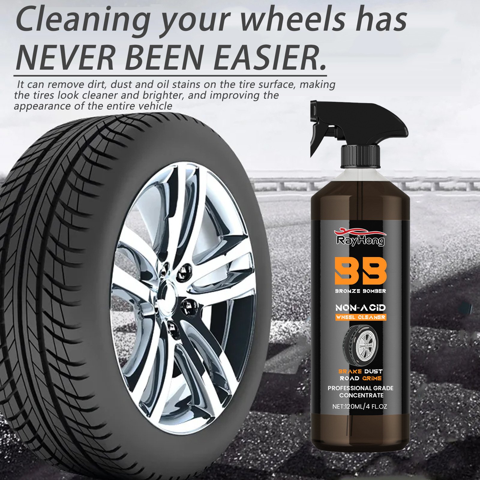 Rayhong Car Wheel Cleaner - Image 3